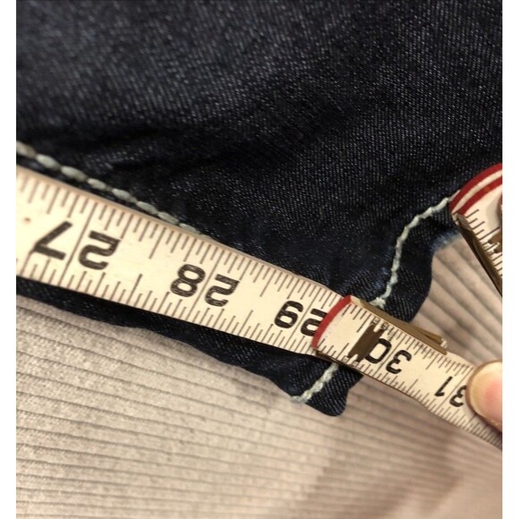 Silver Womens Jeans Size 18" W30/L31 Western Glove Works Dark Wash Distressed - Picture 11 of 16